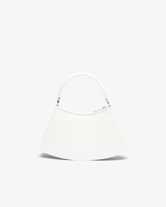 Small Lenglen Leather Bag-CRISTALLINE