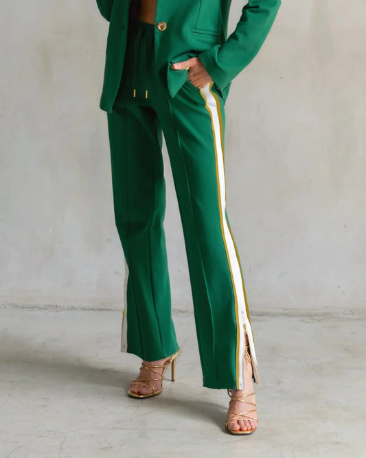 Jordan Interlock Pants- Ivy