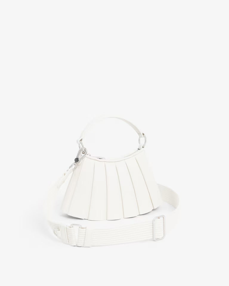 Mini Lenglen Leather Bag- Cristalline