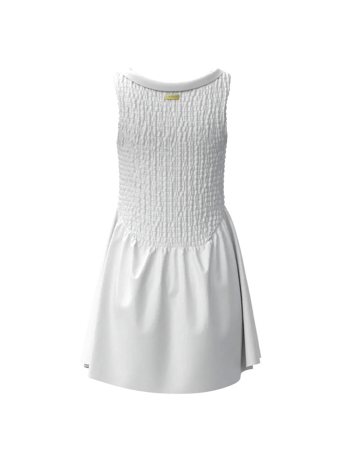 Heron Dress-White