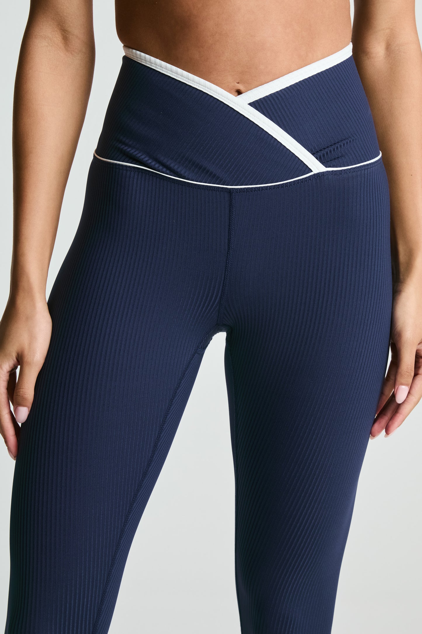 Ribbed two toned Veronica Legging