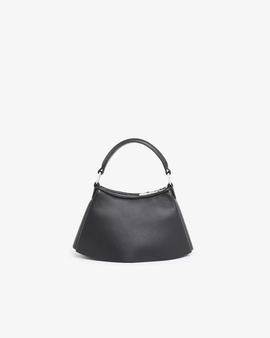 Mini Lenglen Leather Bag- Noir
