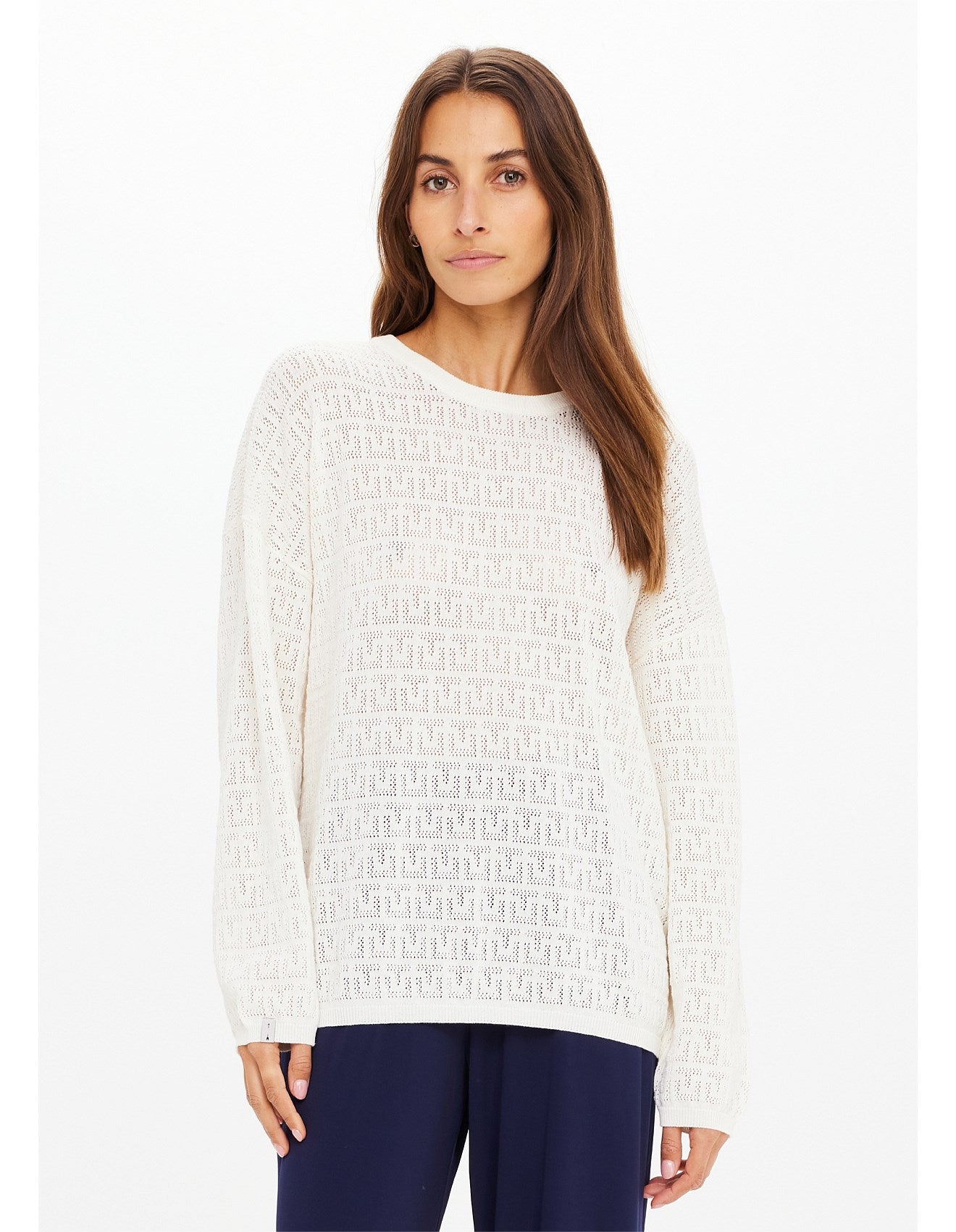 Chennai Yelena Knitted Top - Cream