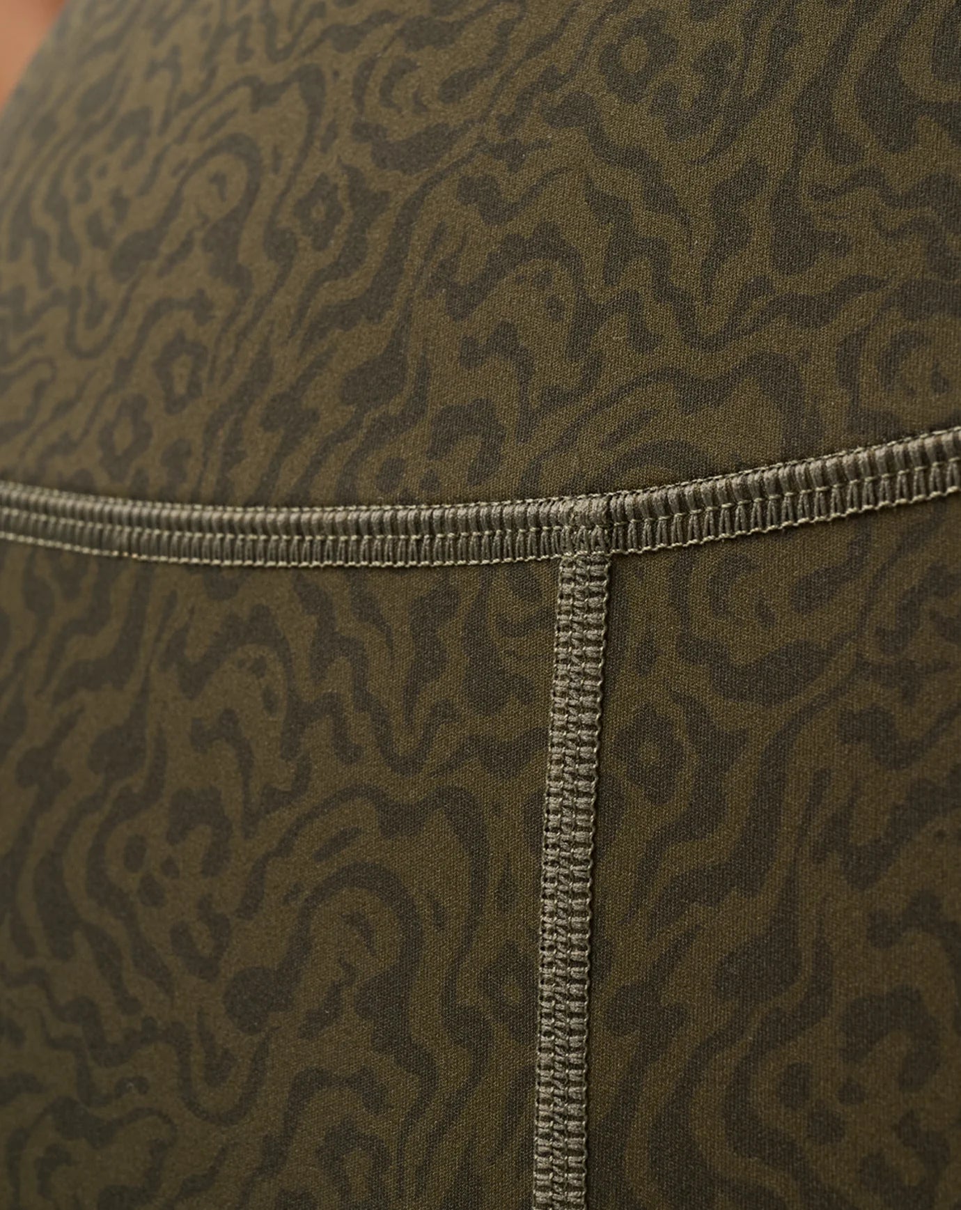 Moveknit Bonded Leggings- Grape Leaf