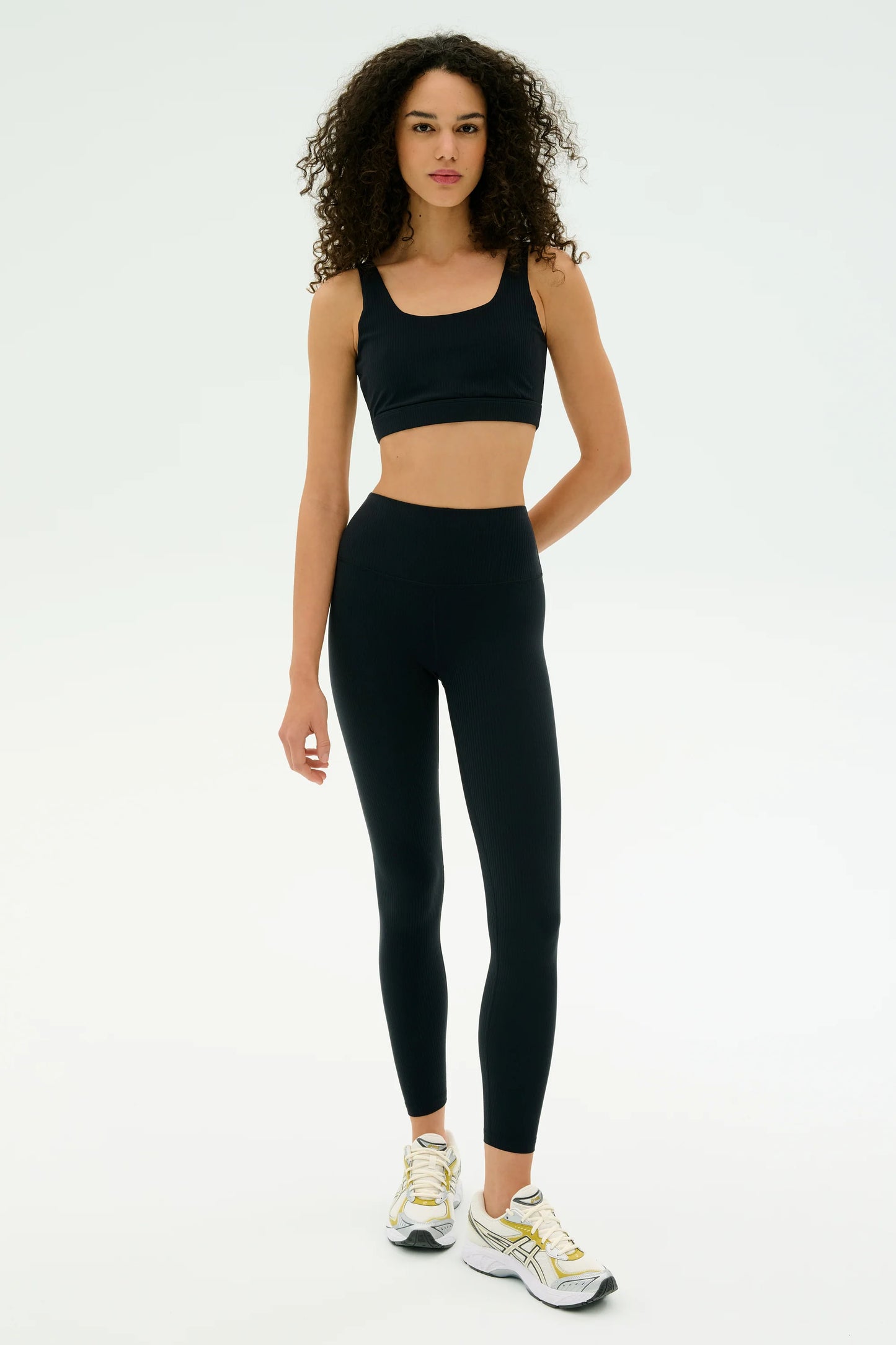 Airweight Rib High Waist 7/8 - Black