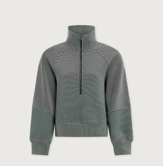 Milano 2.0 Half-Zip Sweat- ponderosa pine/pristine
