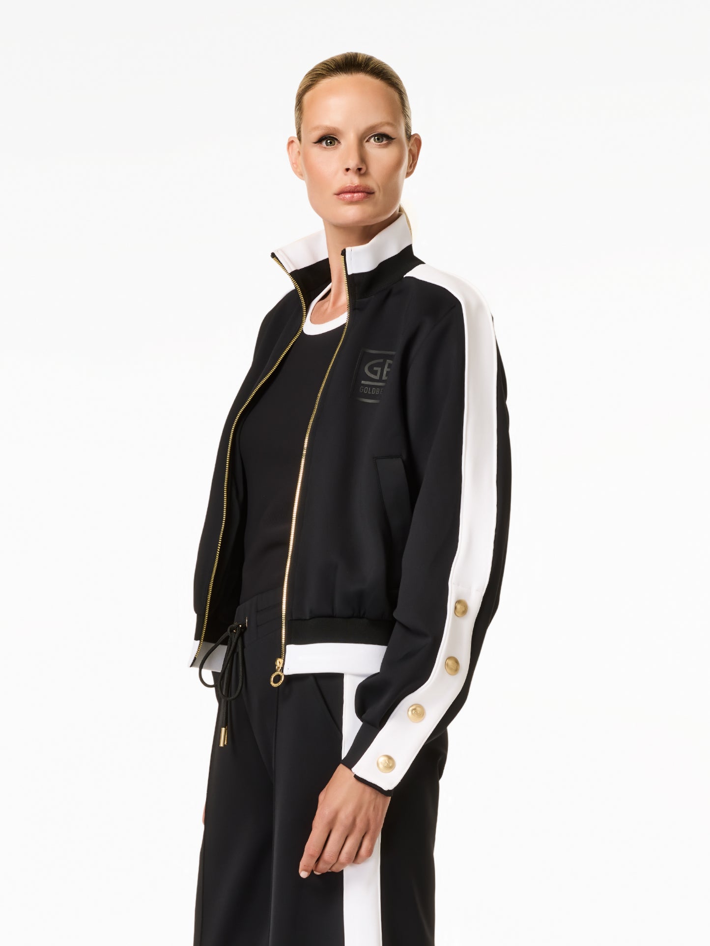 Monaco Track Jacket- black