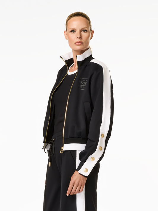 Monaco Track Jacket- black