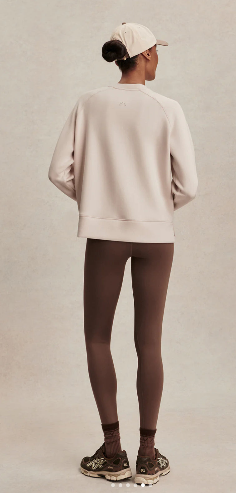 Zosia Crew-Neck Sweat- Silver Grey