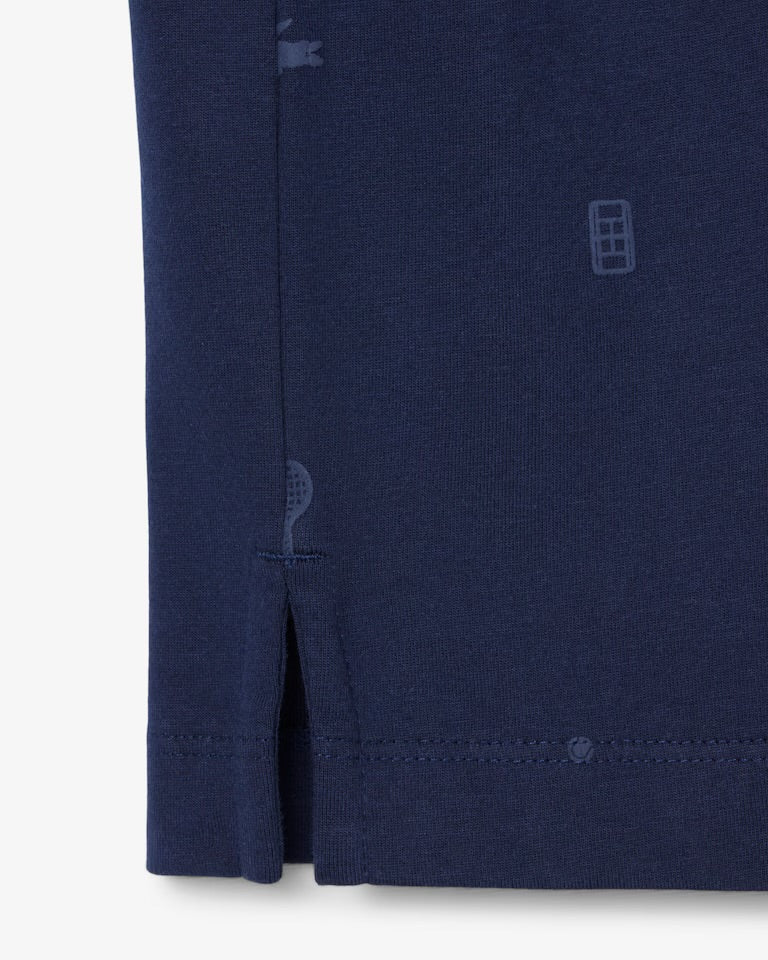 Oversized Ultra Dry Tennis T-Shirt- navy