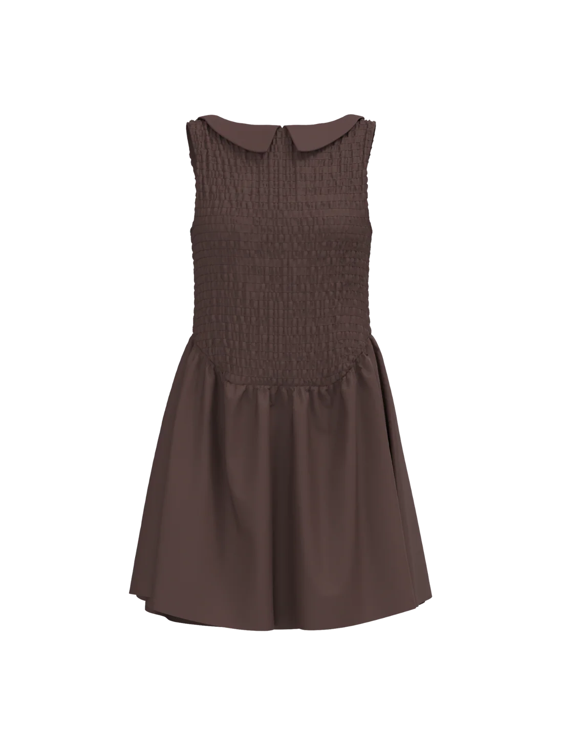 Heron Dress-Umber