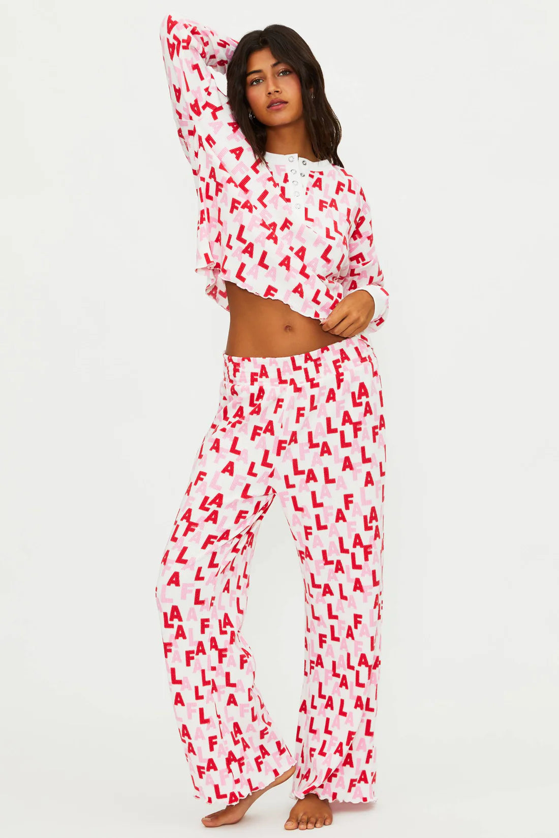 Pacific Long Sleeve Sleep Set Fa La La