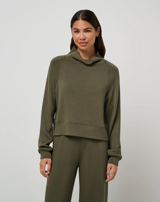 Skyloft Soft Funnel Neck - Grape Leaf