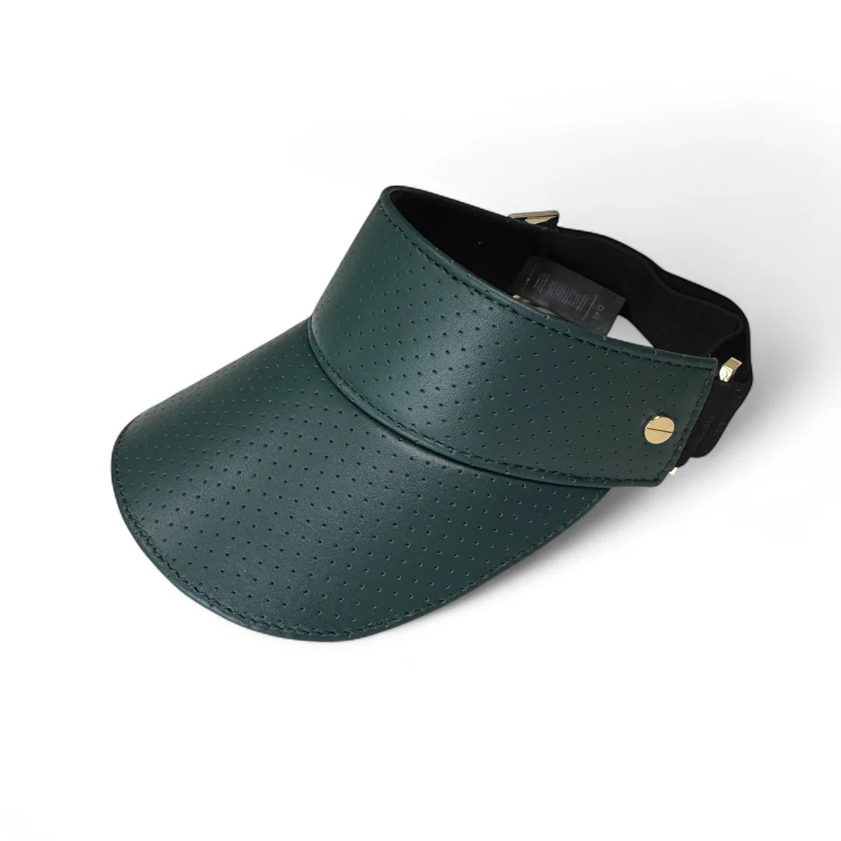 The Visor- Emerald/Black & Gold