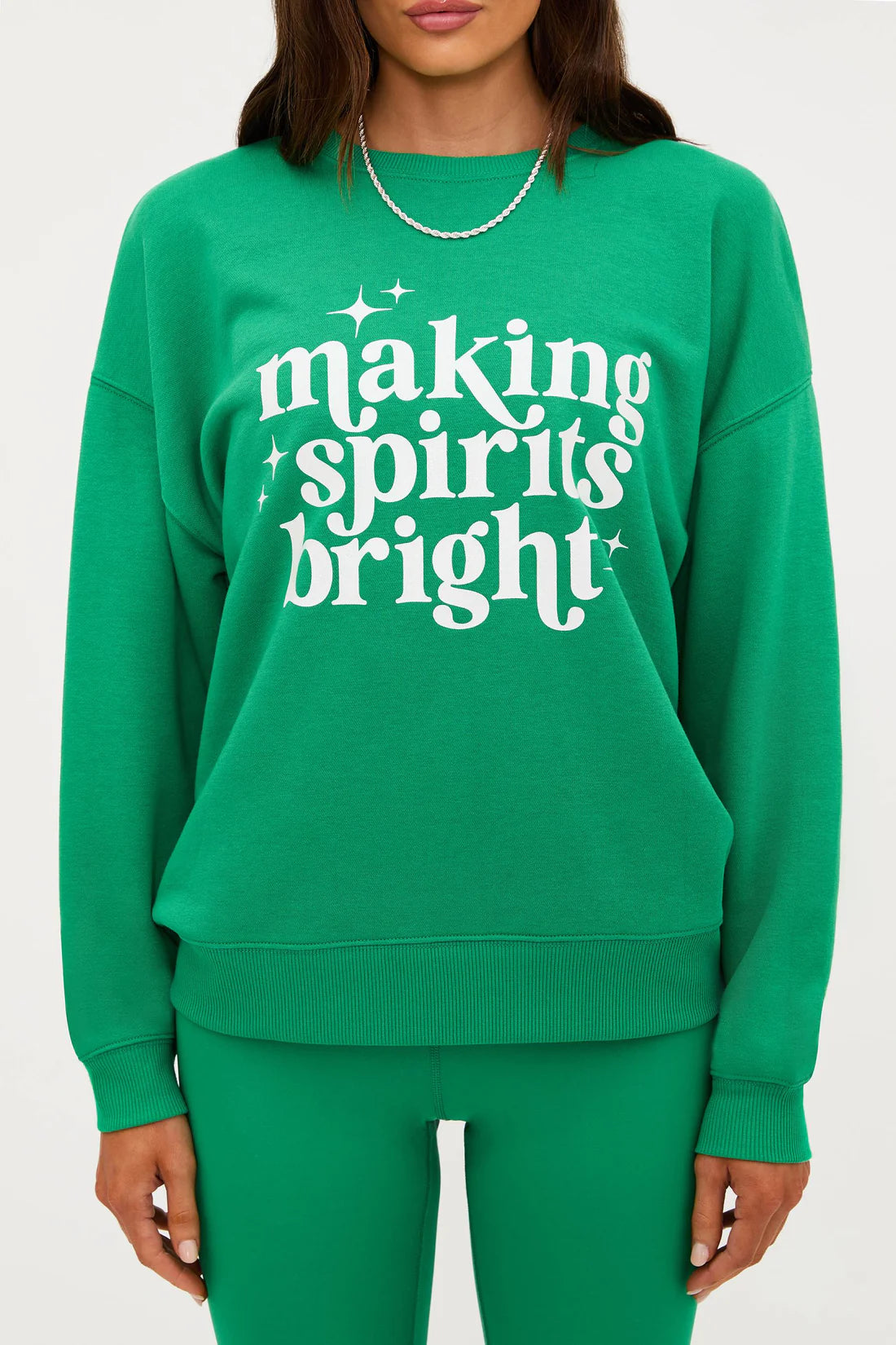 Devyn Oversized Sweatshirt Frosted Fir