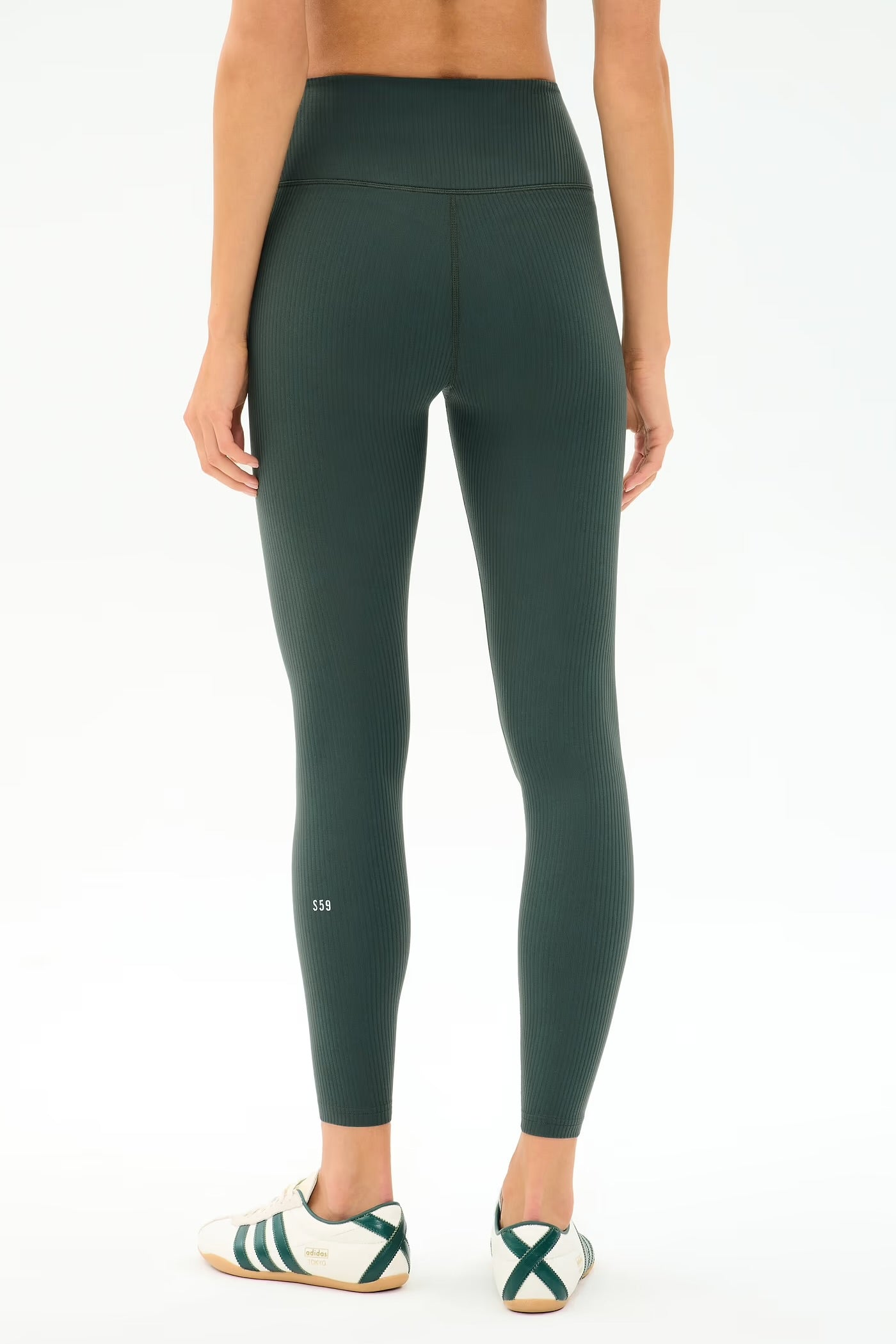 Airweight Rib High Waist 7/8 - Military