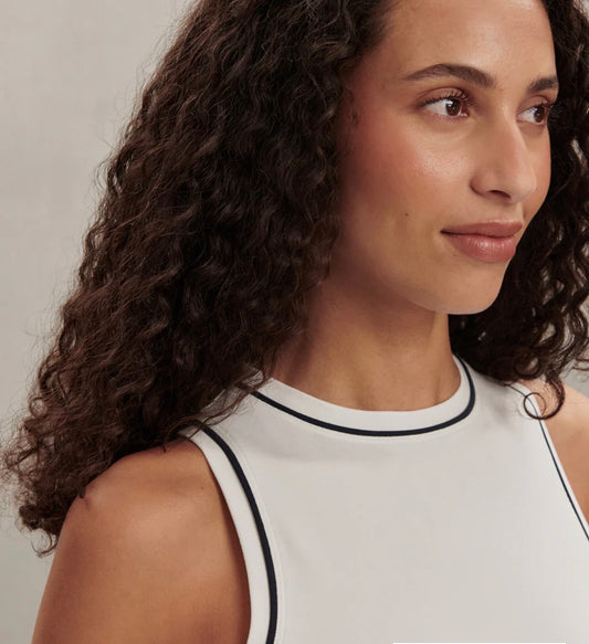 Lettie Tank-White
