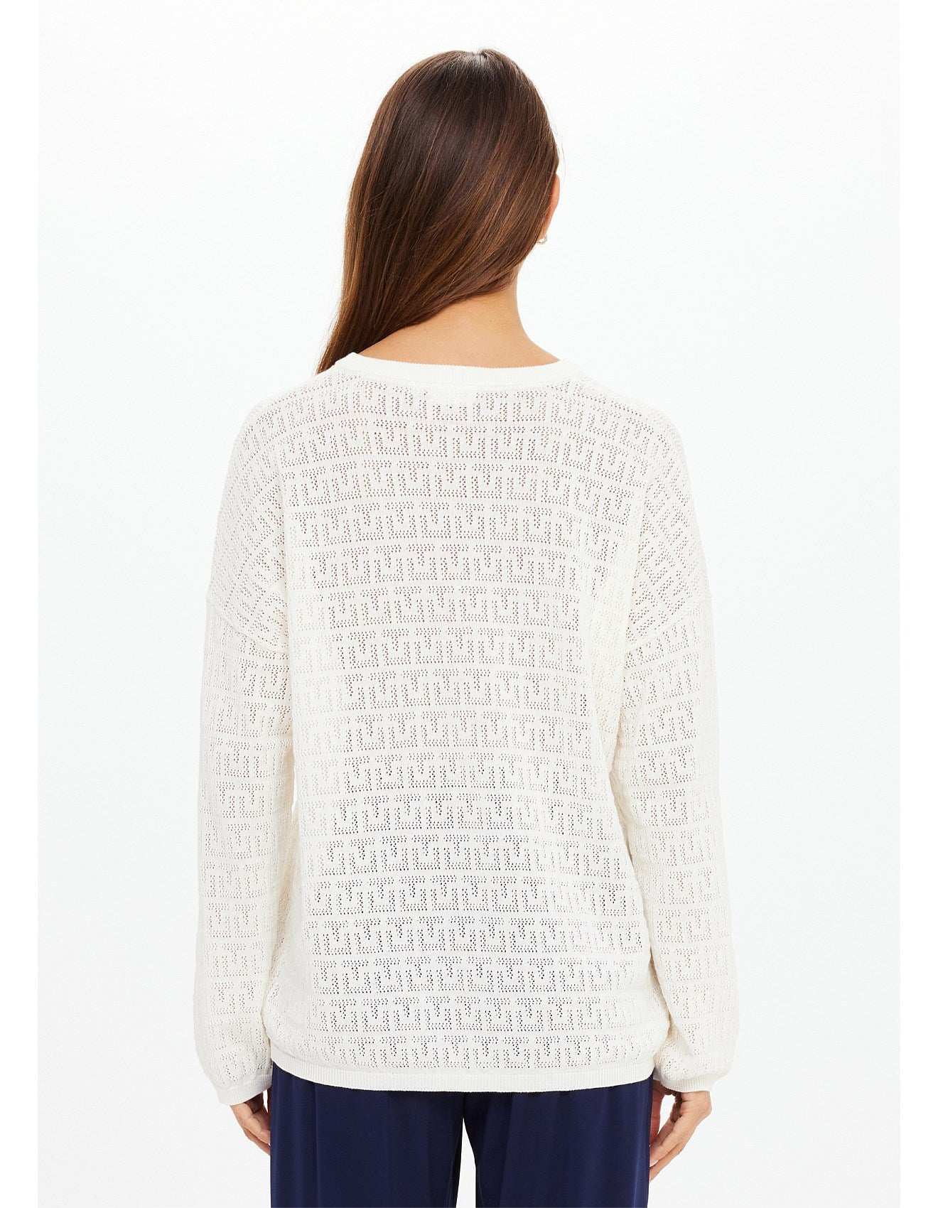 Chennai Yelena Knitted Top - Cream