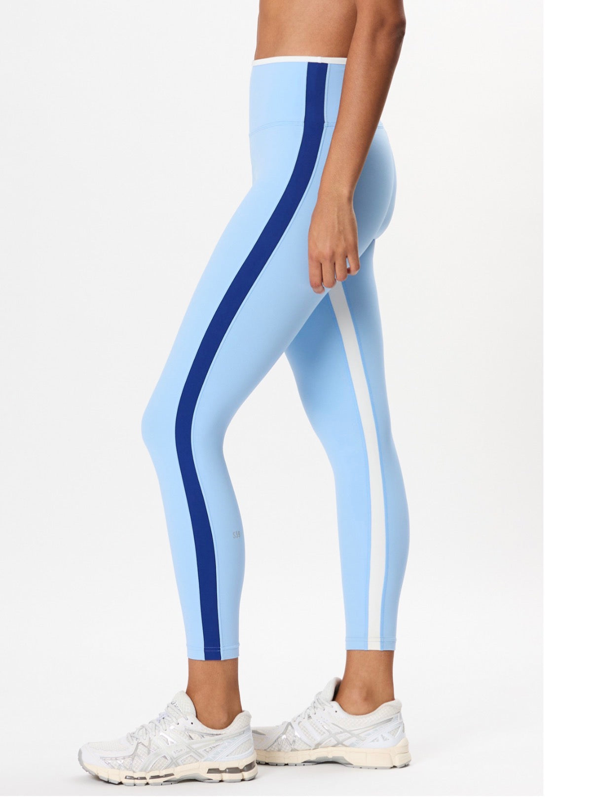 Sam high waist 7/8 rigor- skylight/cobalt