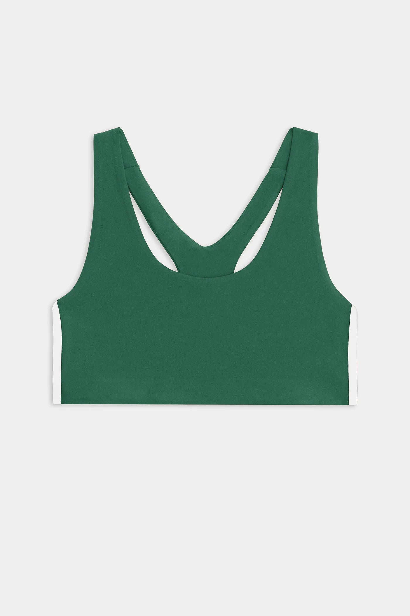 Ella Airweight Bra- Arugula/White