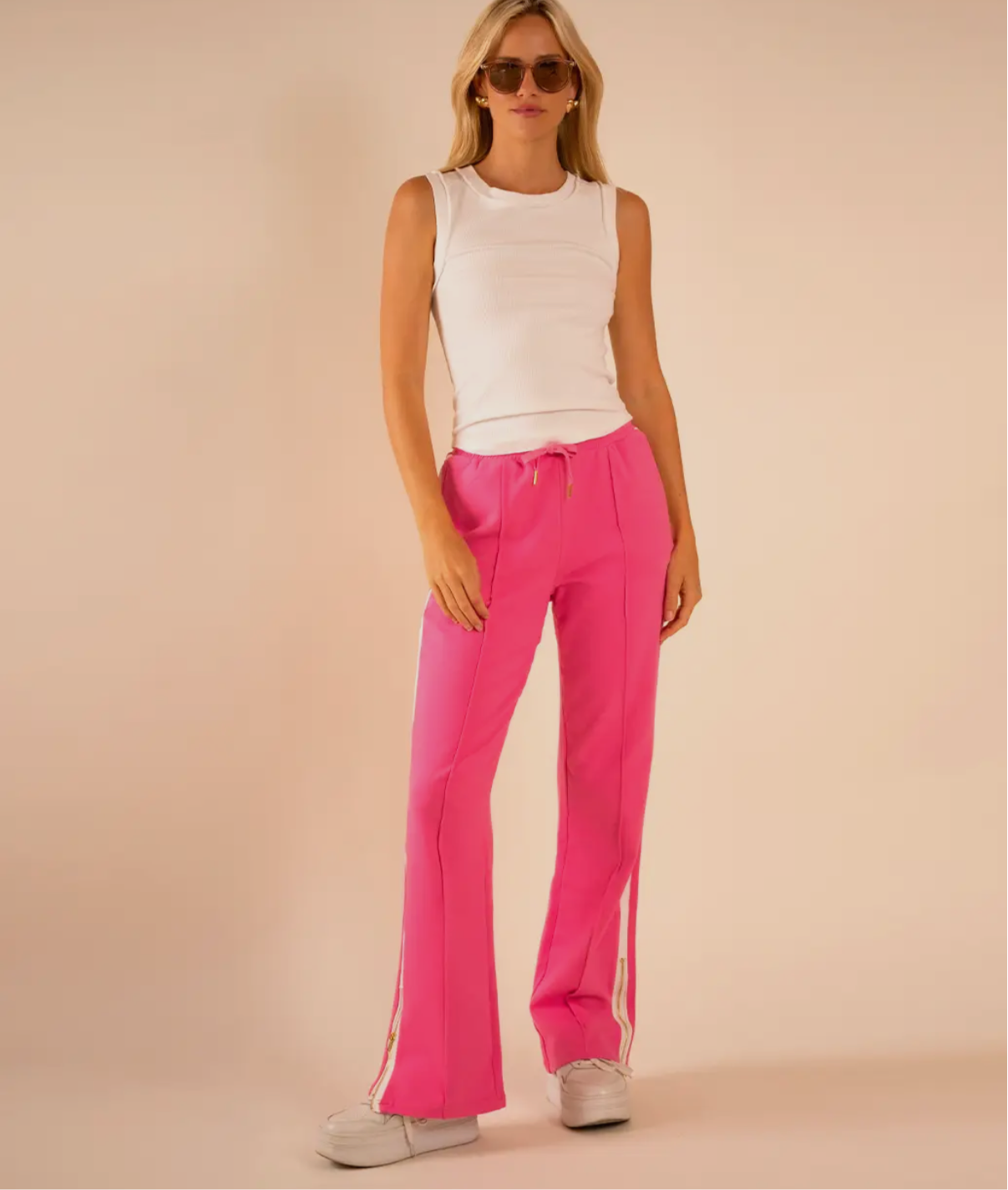 Jordan Interlock Pants- Pink