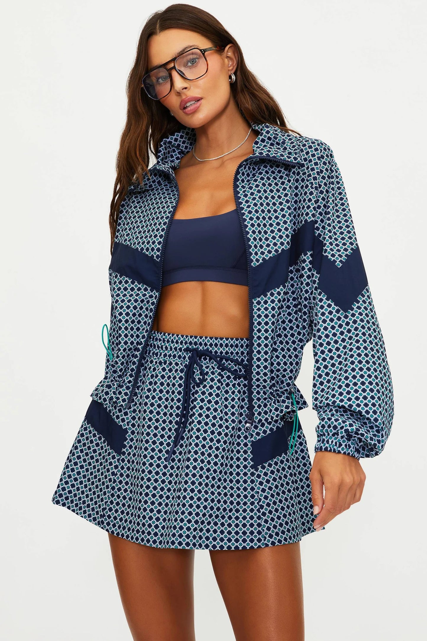 Casen Jacket Twilight Tides Geo