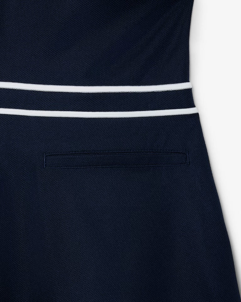 Women's Ultra Dry Heritage Trim Golf Dress- Navy