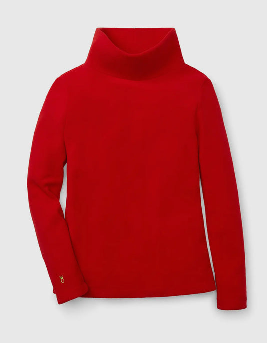 Greenpoint Turtleneck- Cherry red