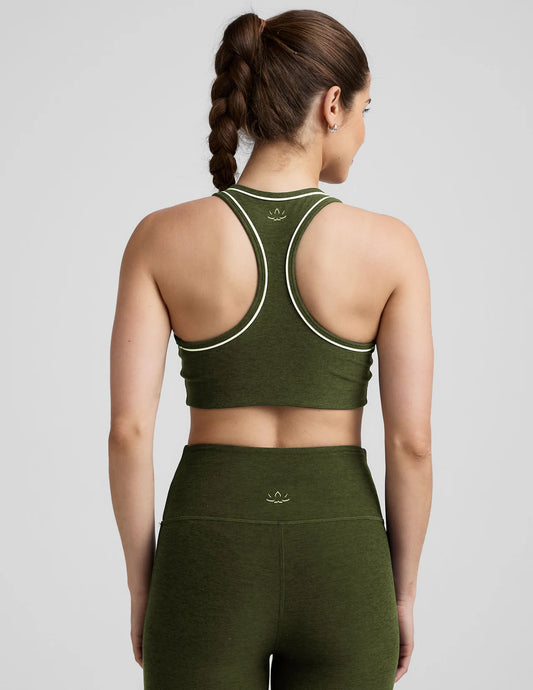 Spacedye Ready Bra-army green heather