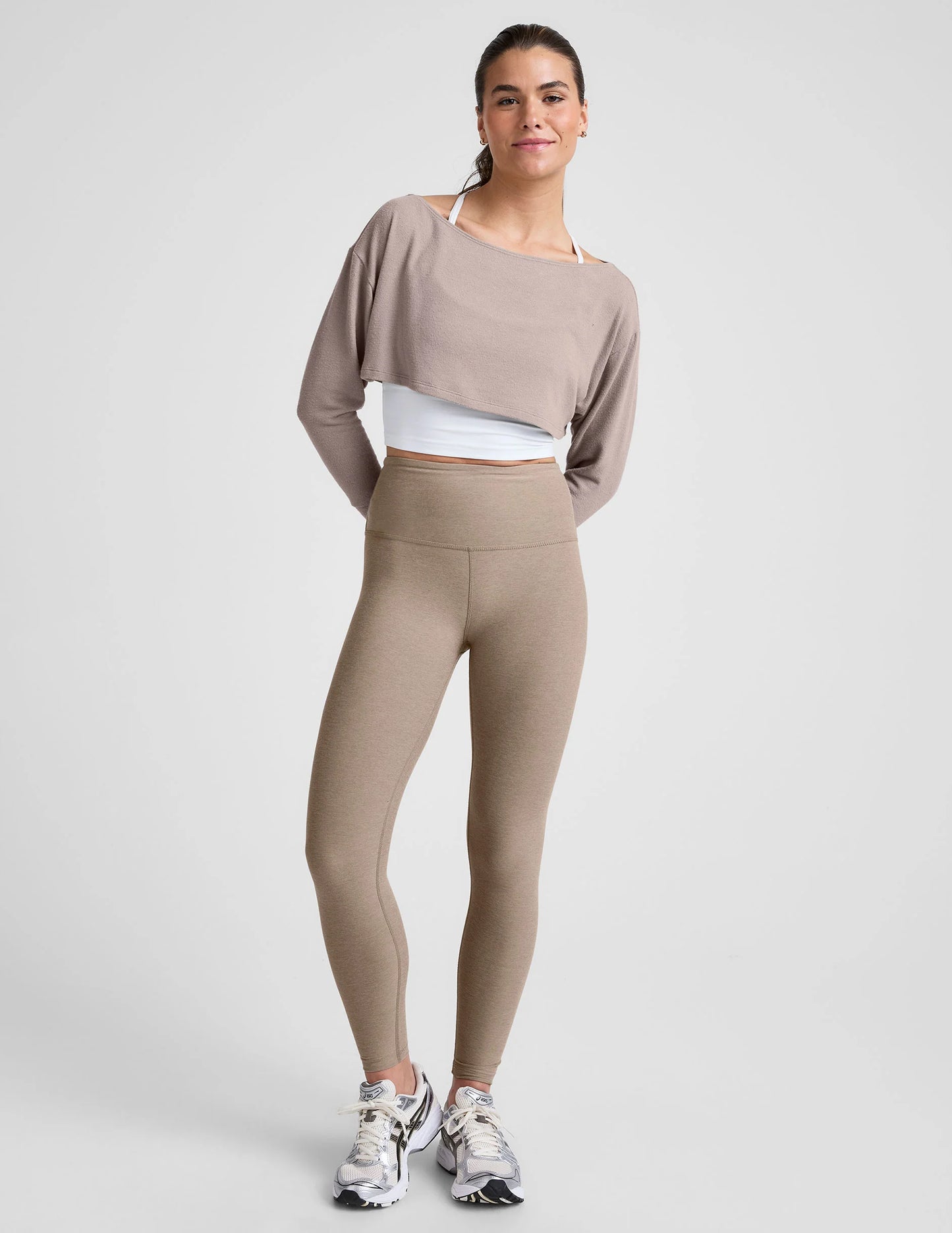 Duet 2-Way Convertible Shrug-oatmeal