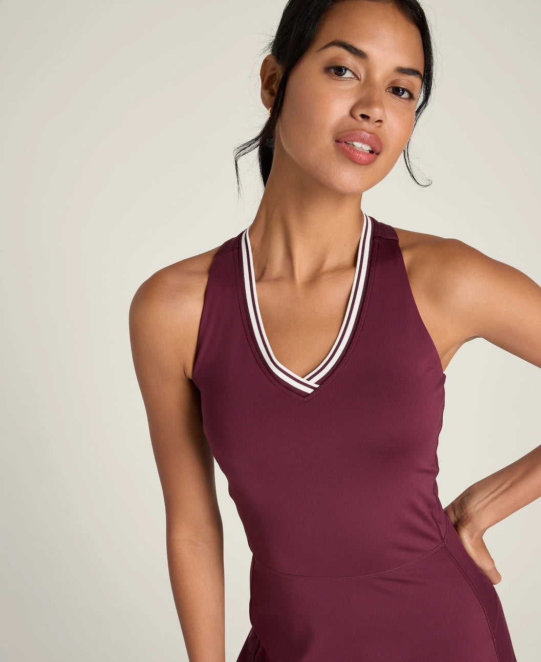 Tiebreaker Dress- Port Royale