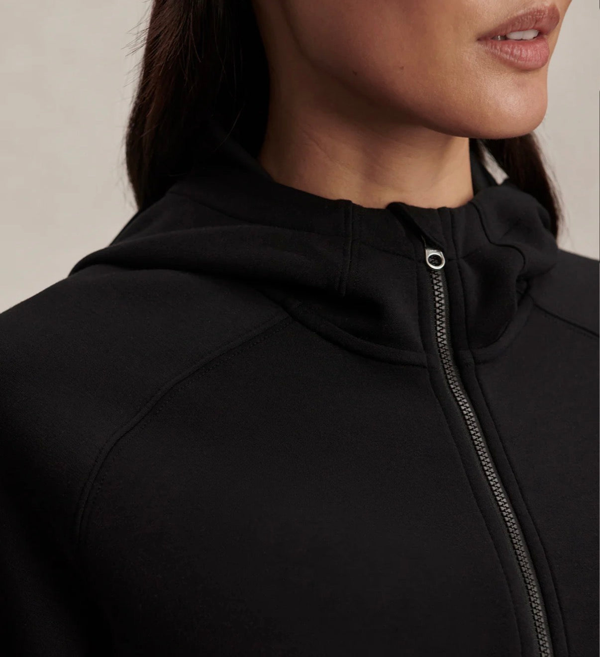 Karo Half-Zip Active Sweat- Black