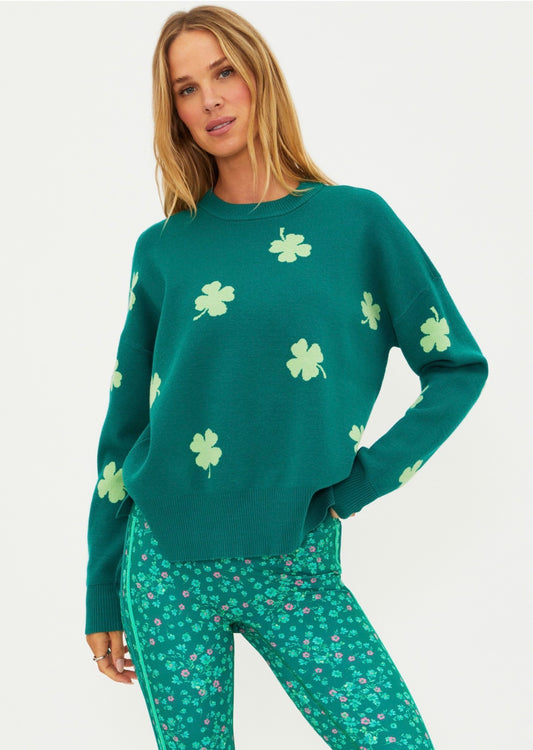 Callie Sweater- clover green