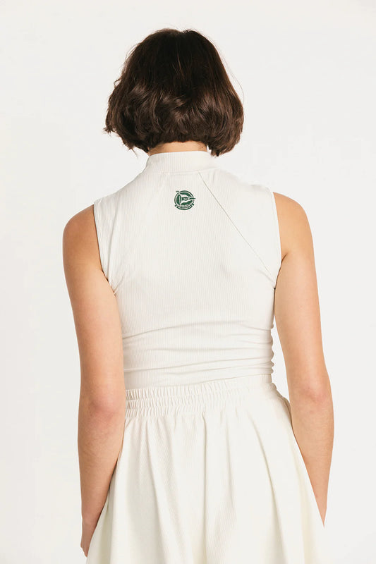 Riptide Mock Neck- Sugar