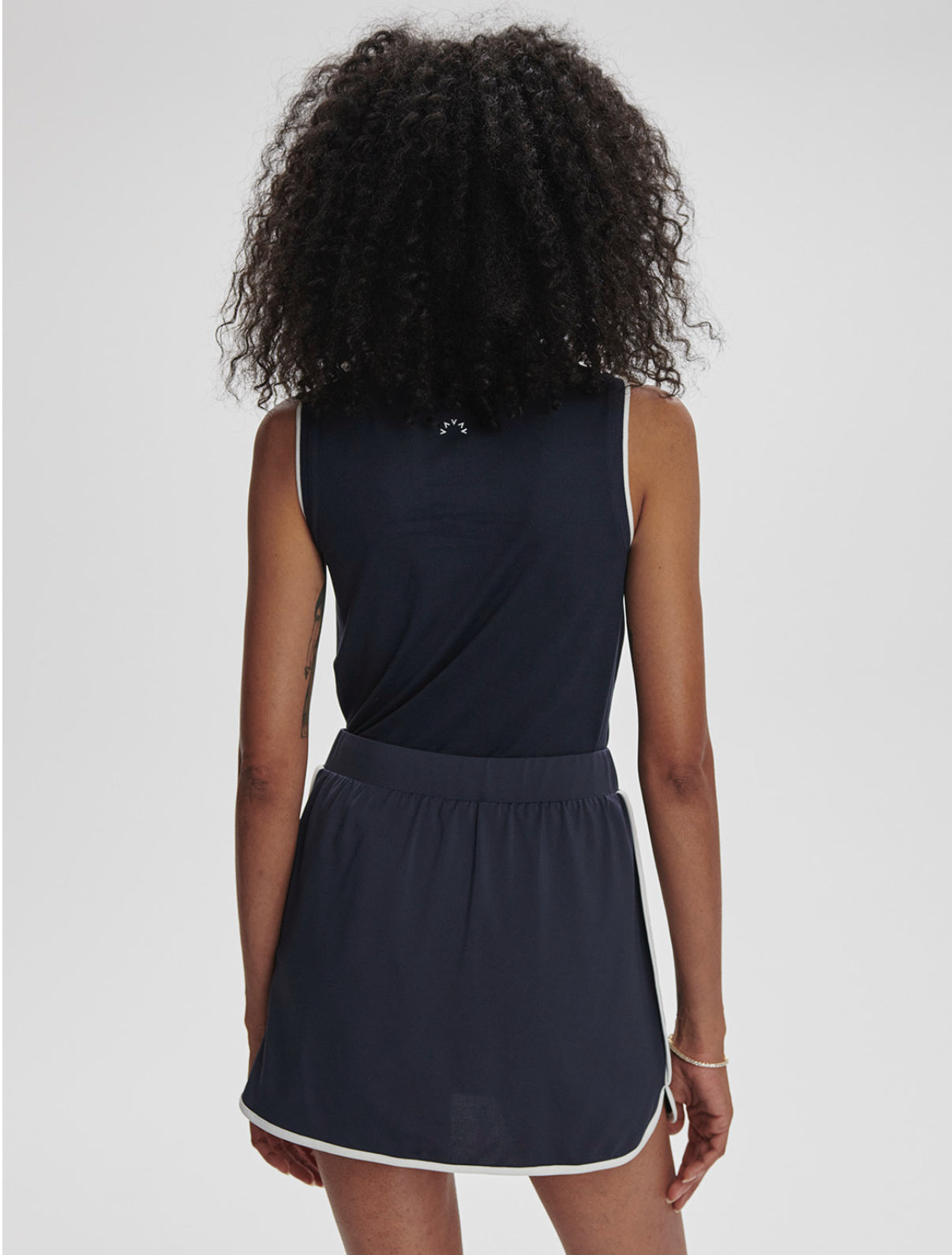 Archer Mid- Rise Skort- Blue Nights