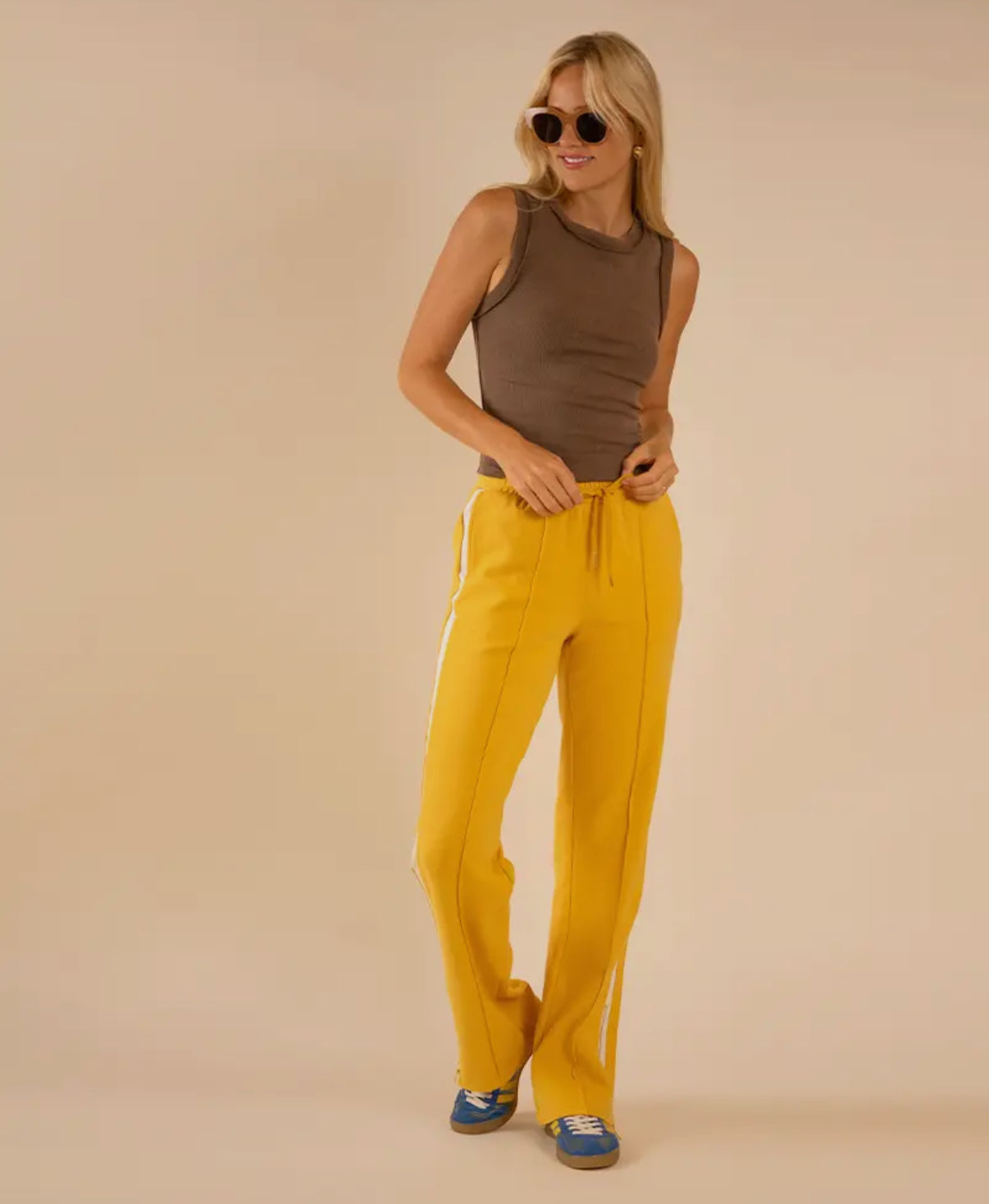 Jordan Interlock Pants- Mustard