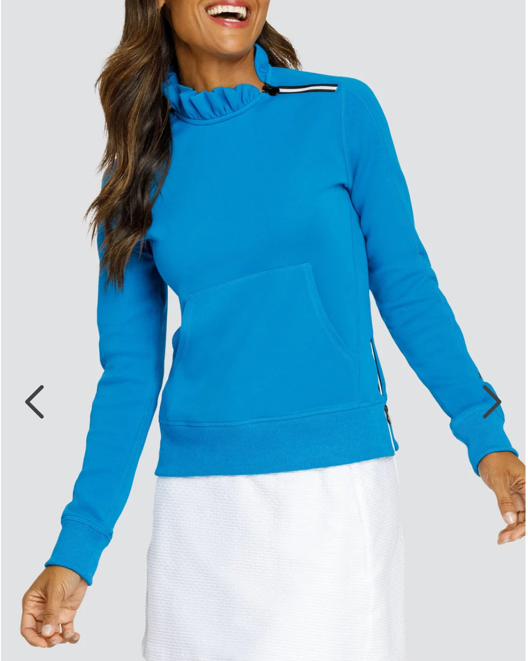 Condoleezza pullover- Mykonos blue LGCC