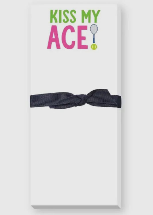 Kiss my Ace Skinny Notepad