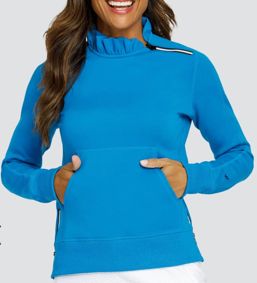 Condoleezza pullover- Mykonos blue LGCC