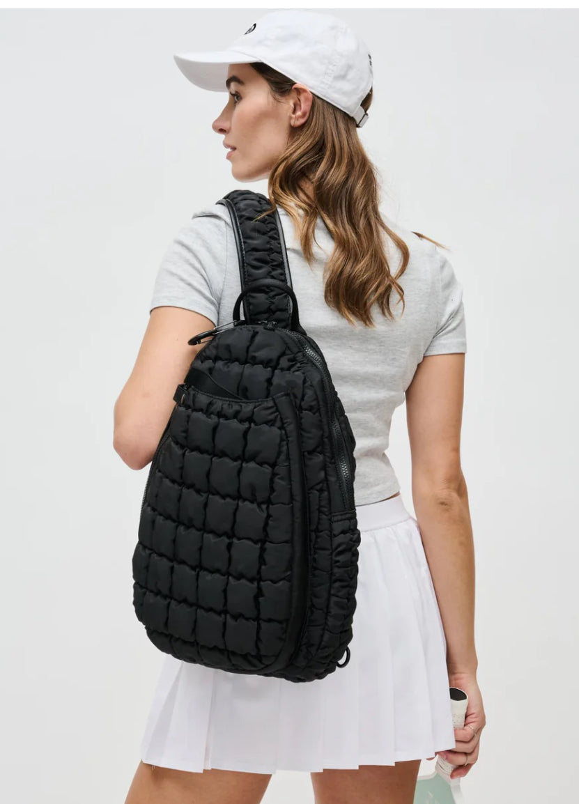 Match Point Pickle Ball Tennis Sling Backpack