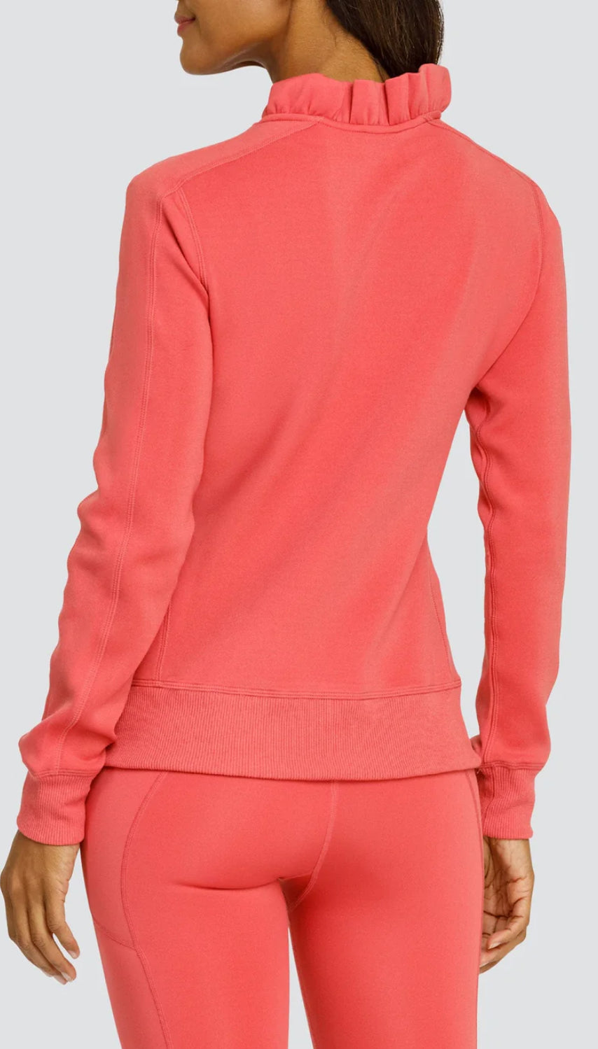 Condoleezza Pullover- Cherry Rose