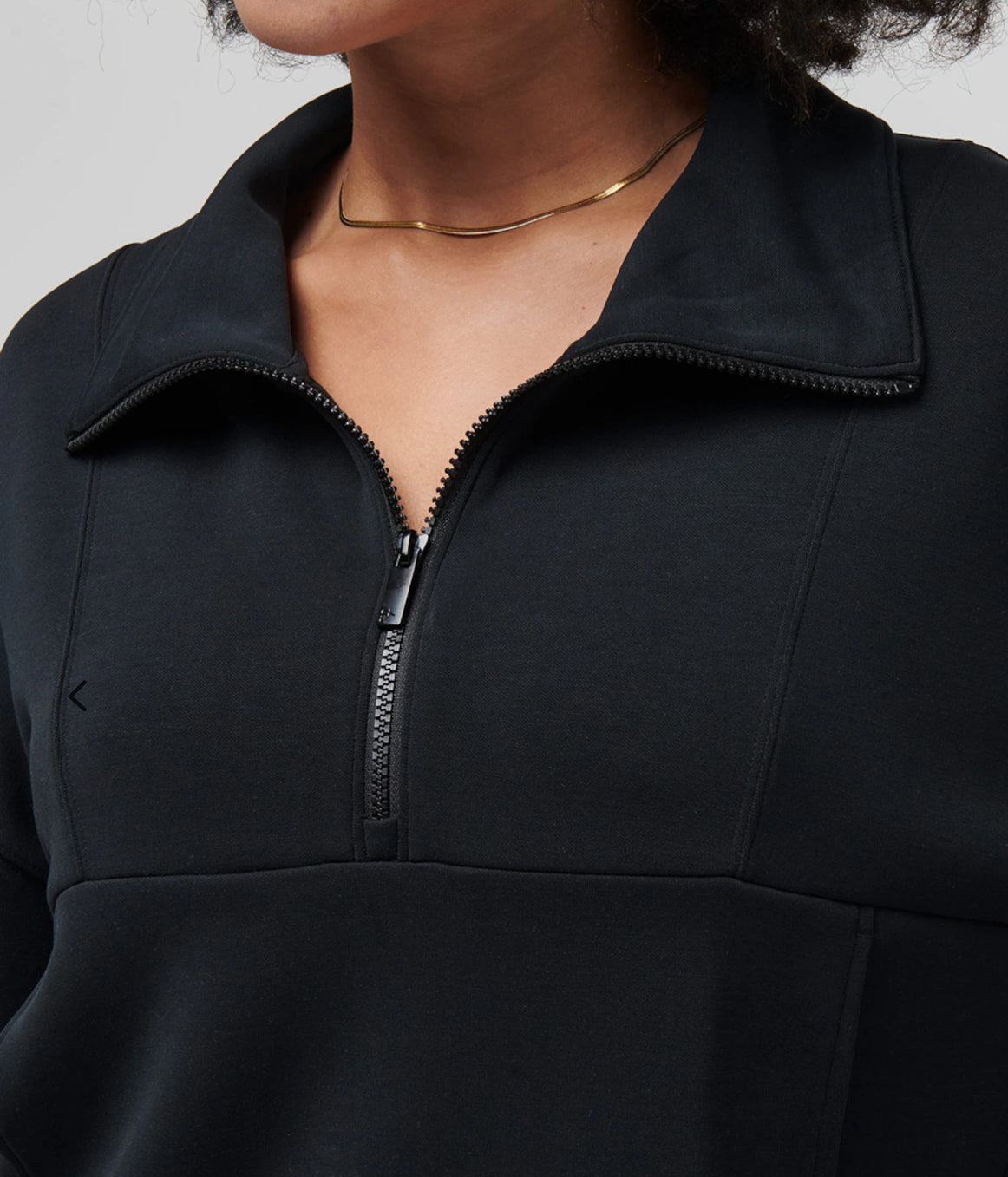 Skyloft Soft Half Zip- Black