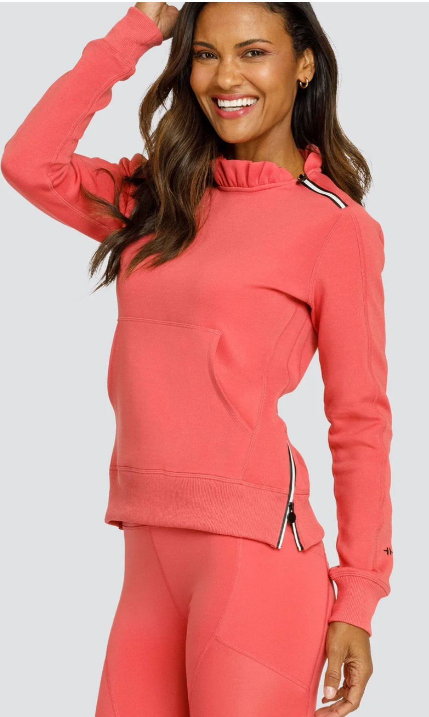 Condoleezza Pullover- Cherry Rose