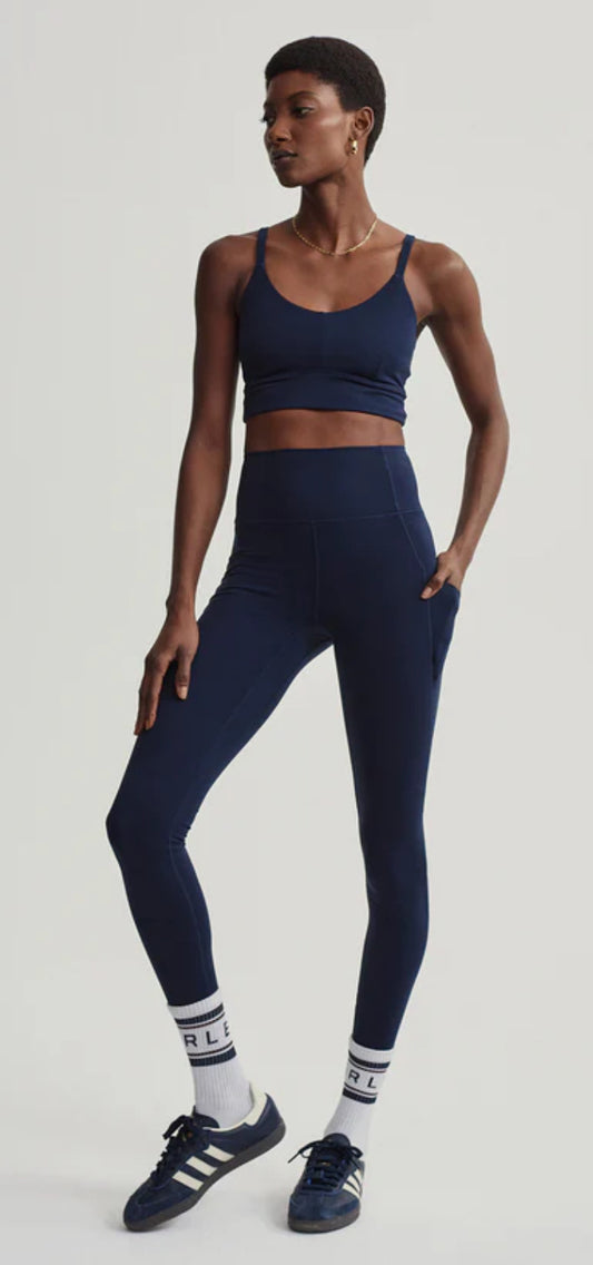 Shape High-Rise Pocket Legging 25"- Dark Sapphire