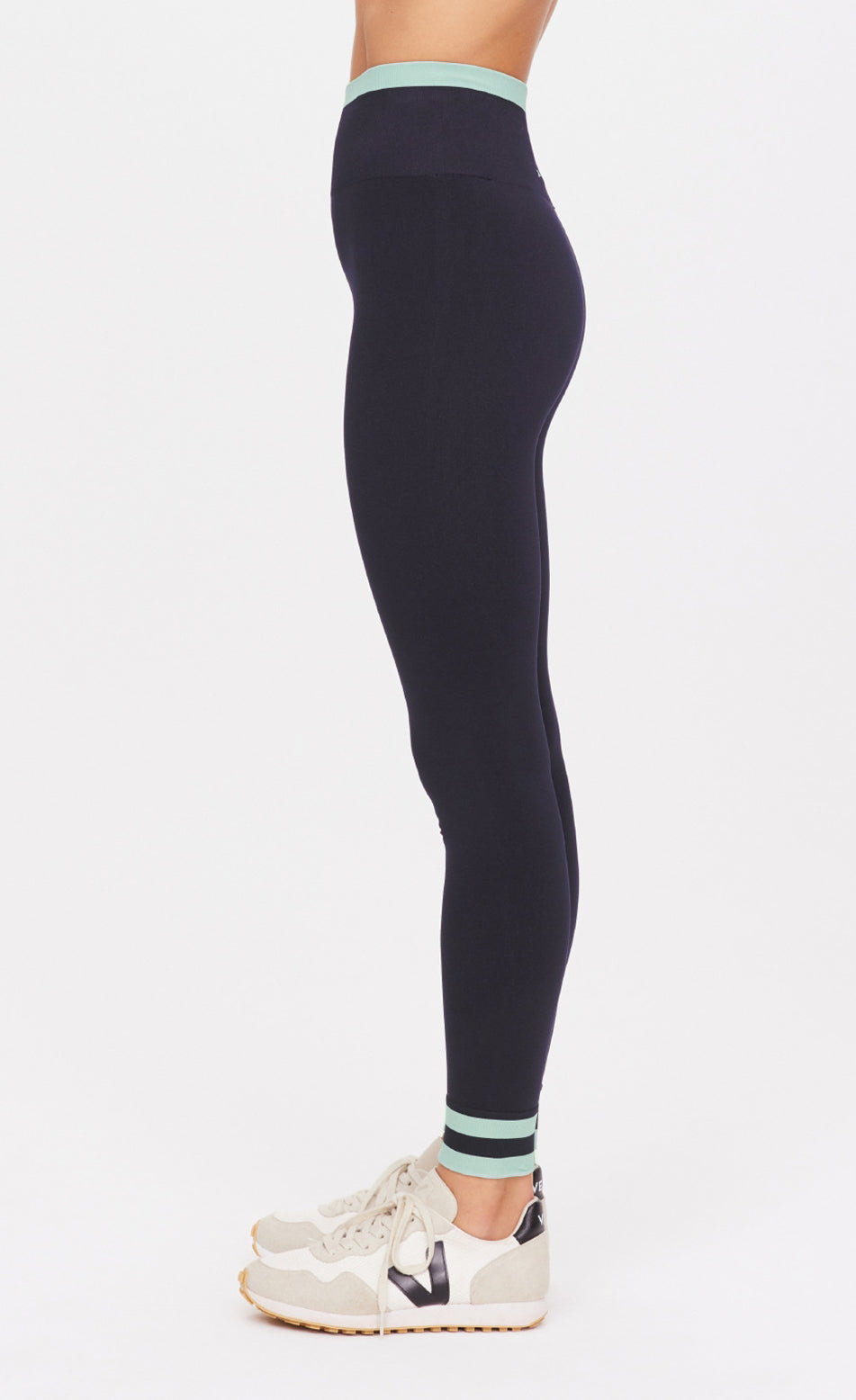 Form Seamless Midi Pant- Navy/Jade