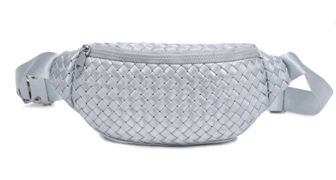 Aim High Belt Bag- Silver