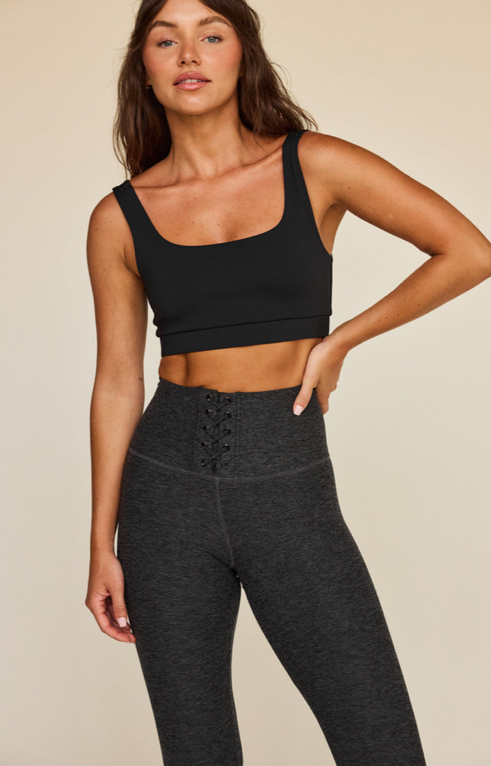 Kennedy Legging- Charcoal Heather