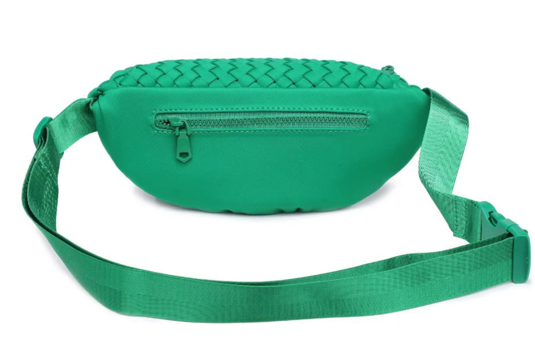 Aim High Belt Bag- Kelly green