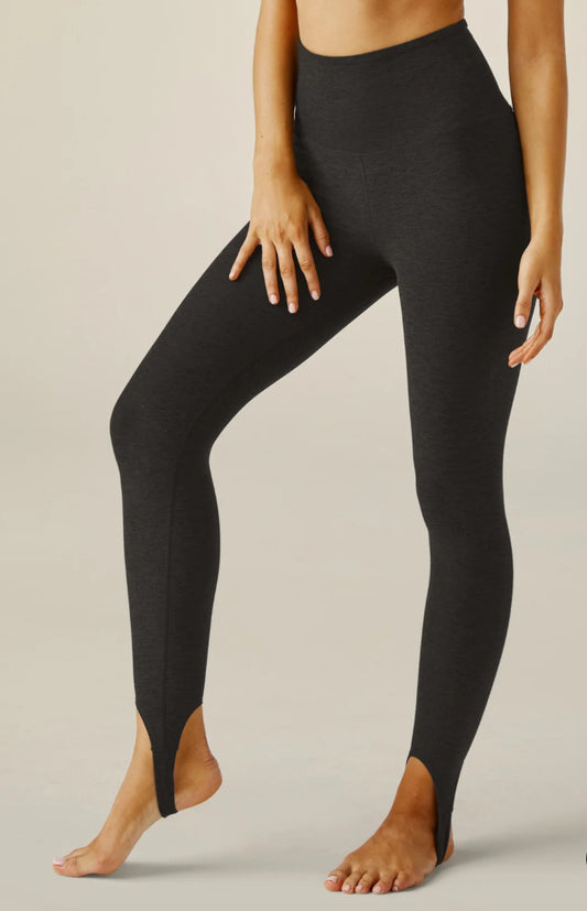 Spacedye Well Rounded Stirrup Legging- Darkest Night