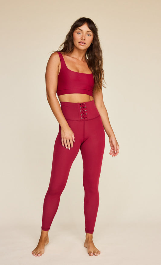 Kennedy Legging- maroon